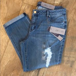 Jennifer Lopez Capri Jeans